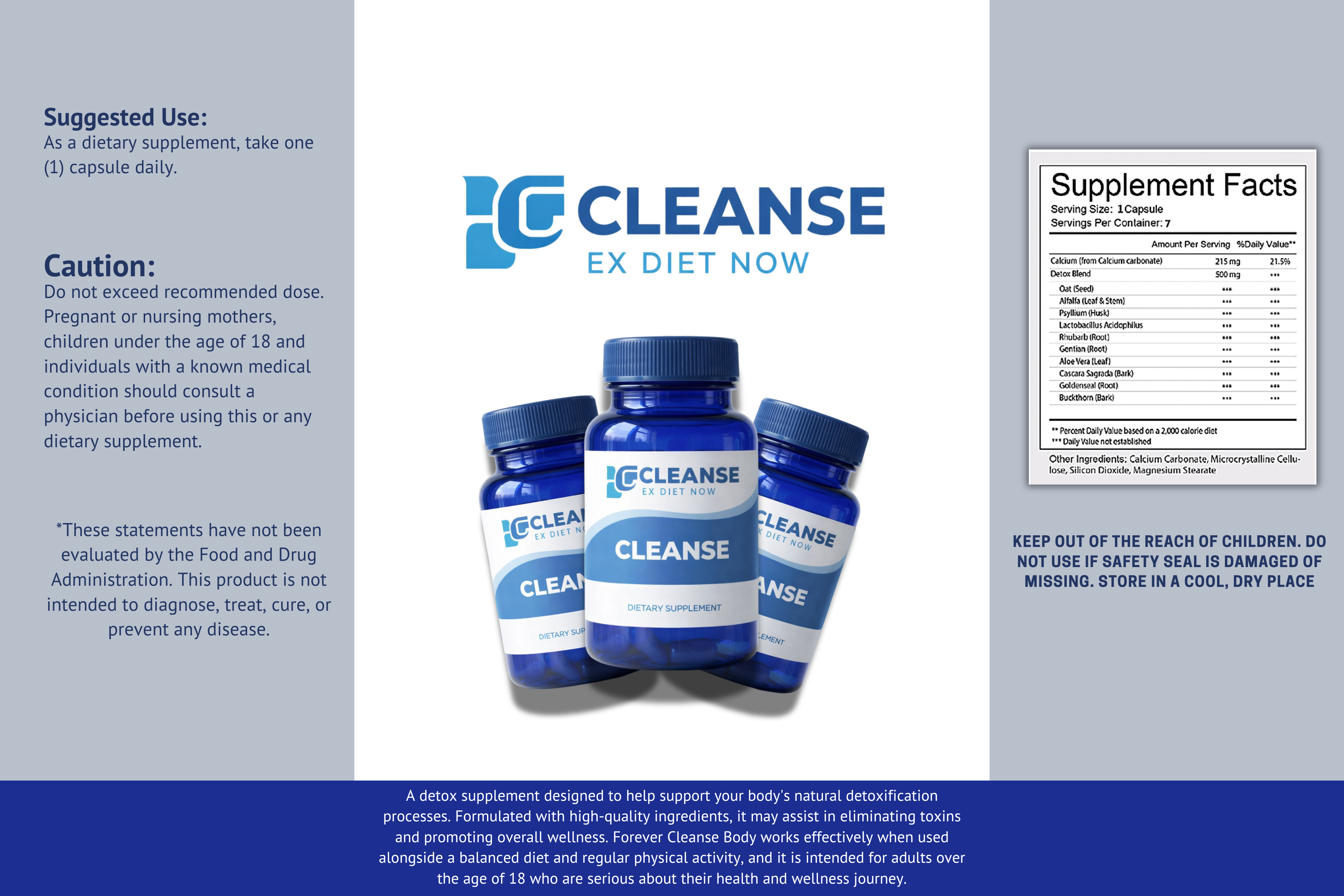 Supplement Facts Label